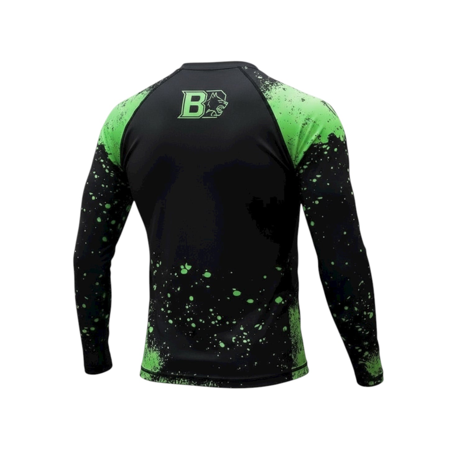 Rashguard Blackdog Green Rage - manches longues