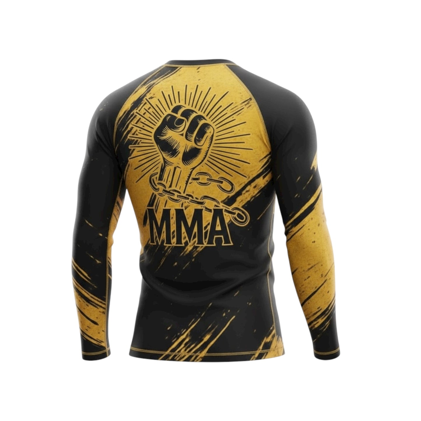 Rashguard Blackdog Yellow Alpha - Langärmliges Rashguard