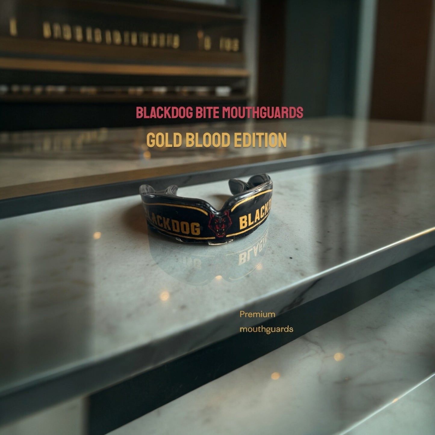 Gebitsbeschermer Blackdog BITE premium Gold Blood edition