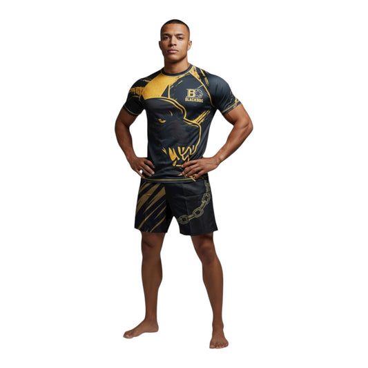 Blackdog Yellow Alpha combi manches courtes