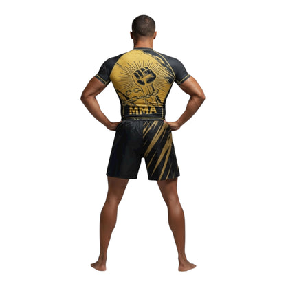 Blackdog Yellow Alpha combi manches courtes