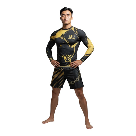 Combi set Yellow Alpha manches longues