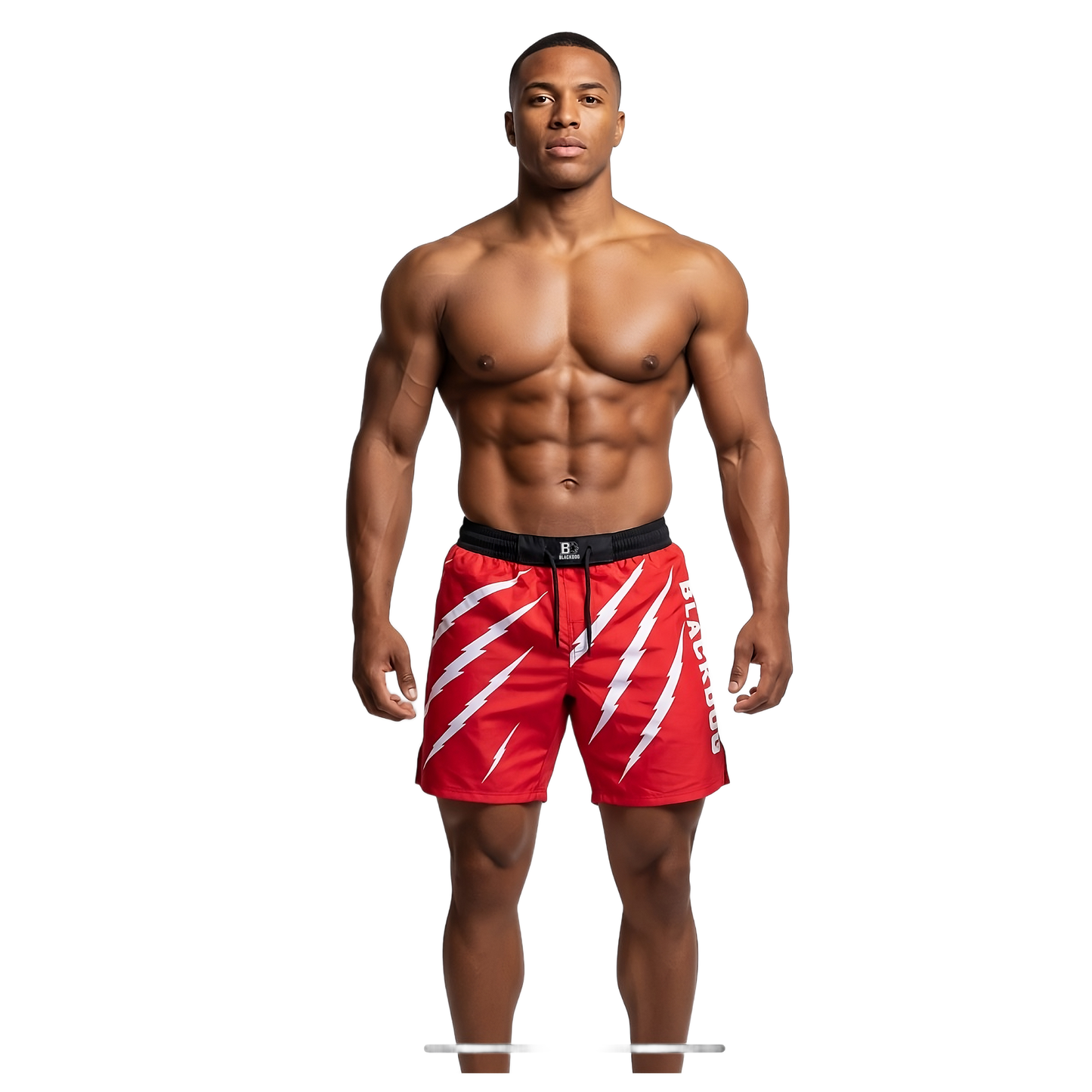 MMA Short Blackdog Blitz Rood