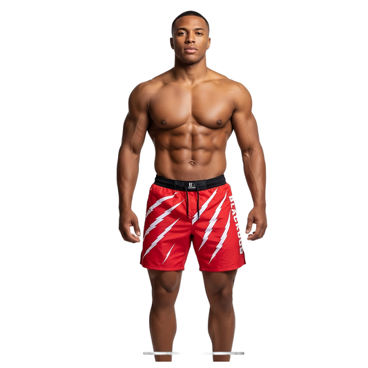 MMA Short Blackdog Blitz Rouge