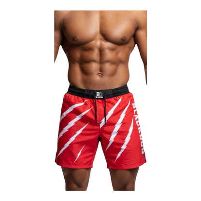 MMA Short Blackdog Blitz Rood
